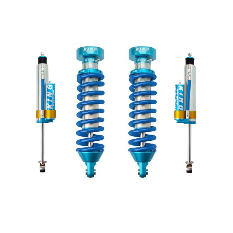 King Shocks 2.5 Performance Coilovers + Rear Reservoir Shocks Set for 1996-2002 Toyota 4Runner 4WD for Toyota 4Runner