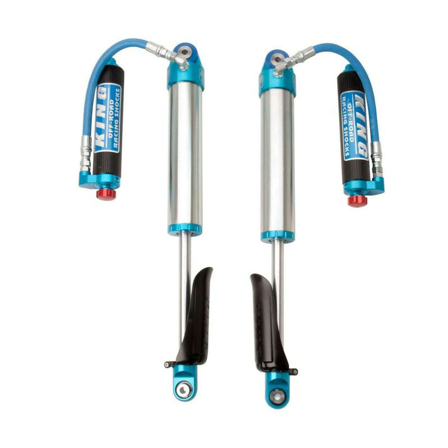 King Shocks 2.5 Performance w/ Remote Reservoir Shocks Front Pair for 2020-2024 Jeep Gladiator 4WD for Jeep Gladiator