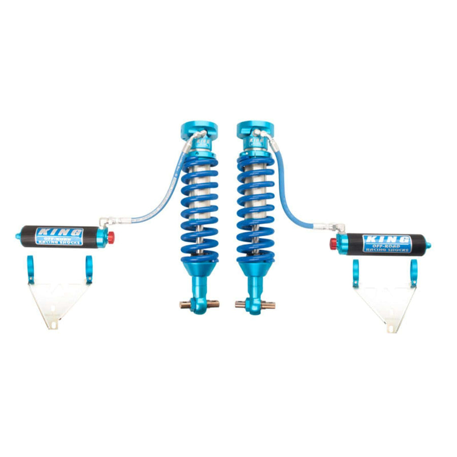 King Shocks 2.5 Performance Ext Coilovers w/ Adjustable Remote Reservoir Pair 25001-386A-EXT