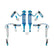 King Shocks Set for 2024-2025 Toyota Tacoma 4WD for Toyota Tacoma