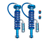 King Shocks 2.5 Performance Coilovers w/ Adjustable Remote Reservoir Front Pair for 2009-2014 Ford F150 4WD w/4-6" lift for Ford F-150