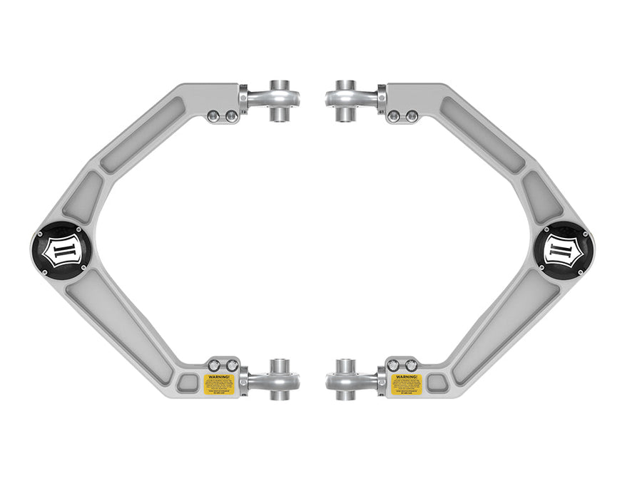 ICON 2021-2024 Ram 1500 TRX/2025-2026 Ram 1500 RHO, Billet Front Upper Control Arm w/ Delta Joint Pro, Kit for Ram 1500