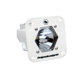 S1 White Flush Mount Auxiliary Light Pod Spot Clear