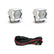 S1 White LED Auxiliary Light Pod Pair Work/Scene Clear