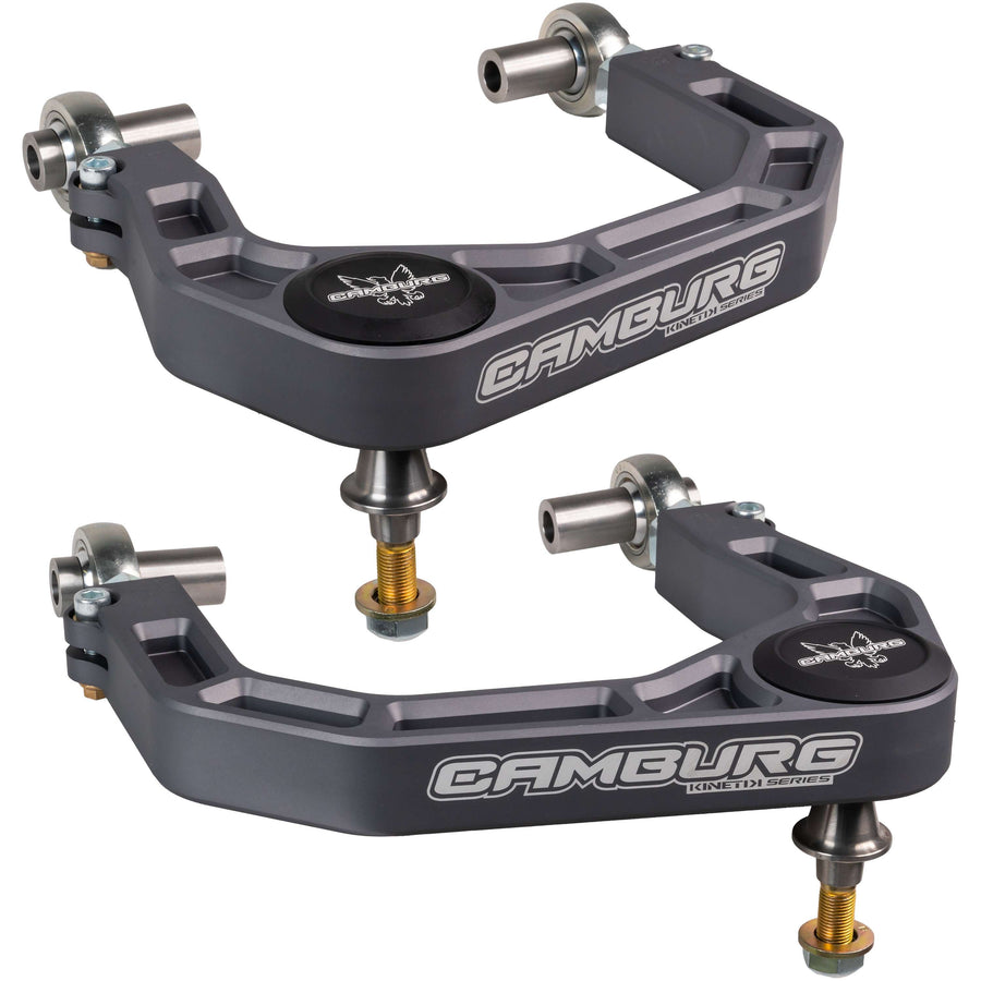 Camburg Engineering 2021-2025 Ford Bronco Excludes Raptor Gray KINETIK Series Control Arm Kit CAM-110214-GRY for the Ford Raptor, Ford Bronco