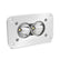 S2 Pro White Flush Mount LED Auxiliary Light Pod Work/Scene Clear