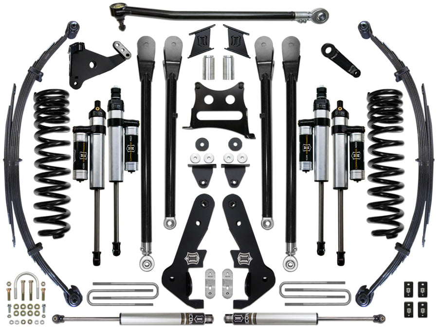 ICON 2017-2022 Ford F250/F350, 7" Lift, Stage 4 Suspension System for Ford Super Duty