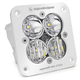 Squadron Pro White Flush Mount LED Auxiliary Light Pod Driving/Combo Clear