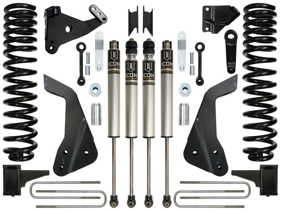 ICON 2008-2010 Ford F250/F350, 7" Lift, Stage 1 Suspension System for Ford Super Duty