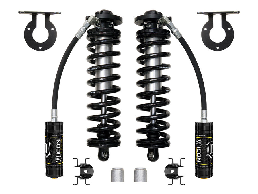 ICON 2023-2025 Ford F-250/F-350 Super Duty 4WD, 2.5-3” Lift, V.S. 2.5 Series Coilover Conversion Kit, Remote Reservoir for Ford Super Duty