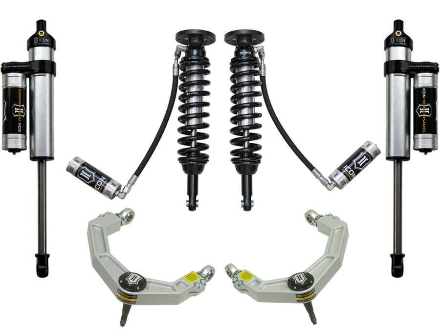 ICON 2009-2013 Ford F-150 4WD, 1.75-2.63" Lift, Stage 4 Suspension System, Billet for Ford F-150