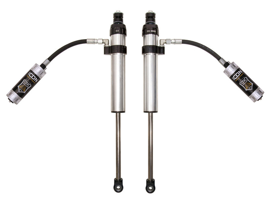 ICON 2003-12 Ram 2500/3500 HD, 2.5” Lift, Front, 2.5 VS Remote/CDCV Shocks, Pair for Ram 2500