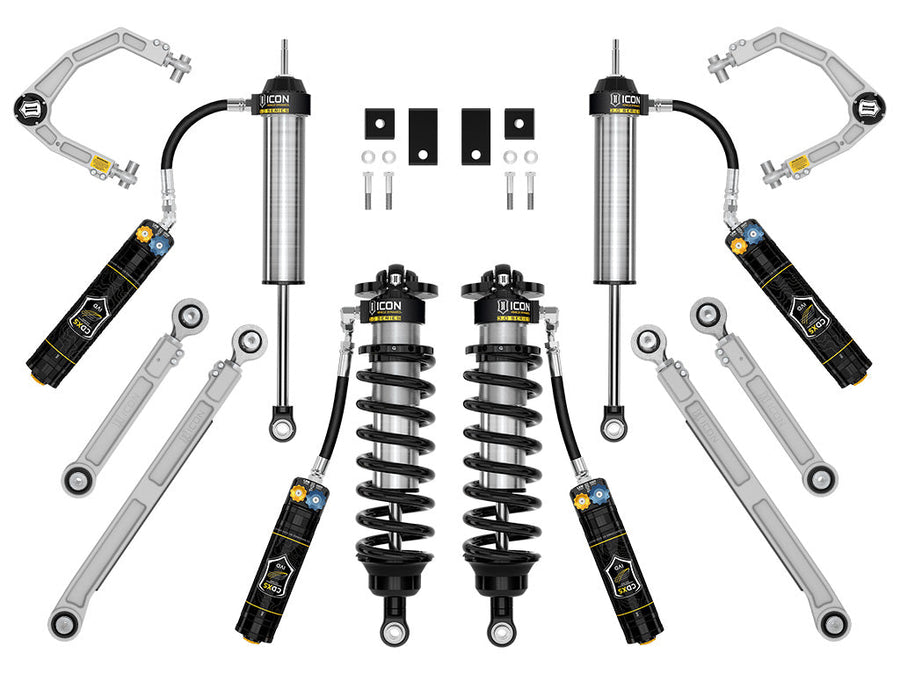 ICON 2022-2025 Toyota Tundra, 1.25-3.25" Lift, Stage 2, 3.0 Suspension System, Billet, CDXS for Toyota Tundra