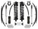 ICON 11-16 Ford F250/F350, 2.5-3" Lift, Stage 1 Coilover System w/ Leaf Springs for Ford Super Duty