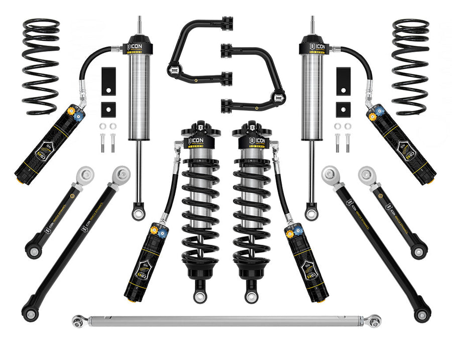 ICON 2023-2025 Toyota Sequoia, 3-4.25" Lift, Stage 2 (TRD), 3.0 Suspension System, Tubular, CDXS for Toyota Sequoia