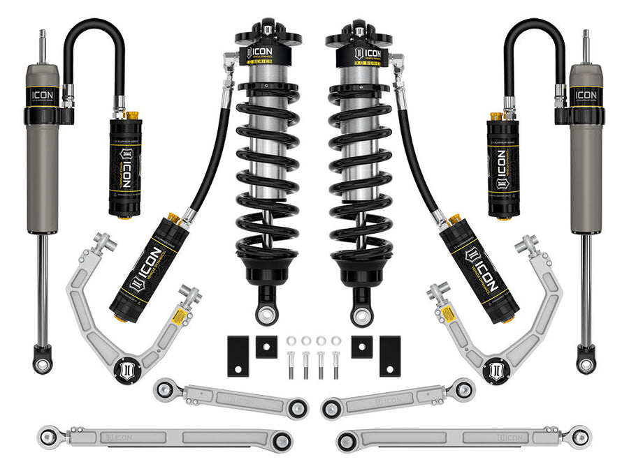 ICON 2022-2025 Toyota Tundra, 1.25-3.25" Lift, Stage 1, 3.0 Suspension System, Billet, CDCV for Toyota Tundra