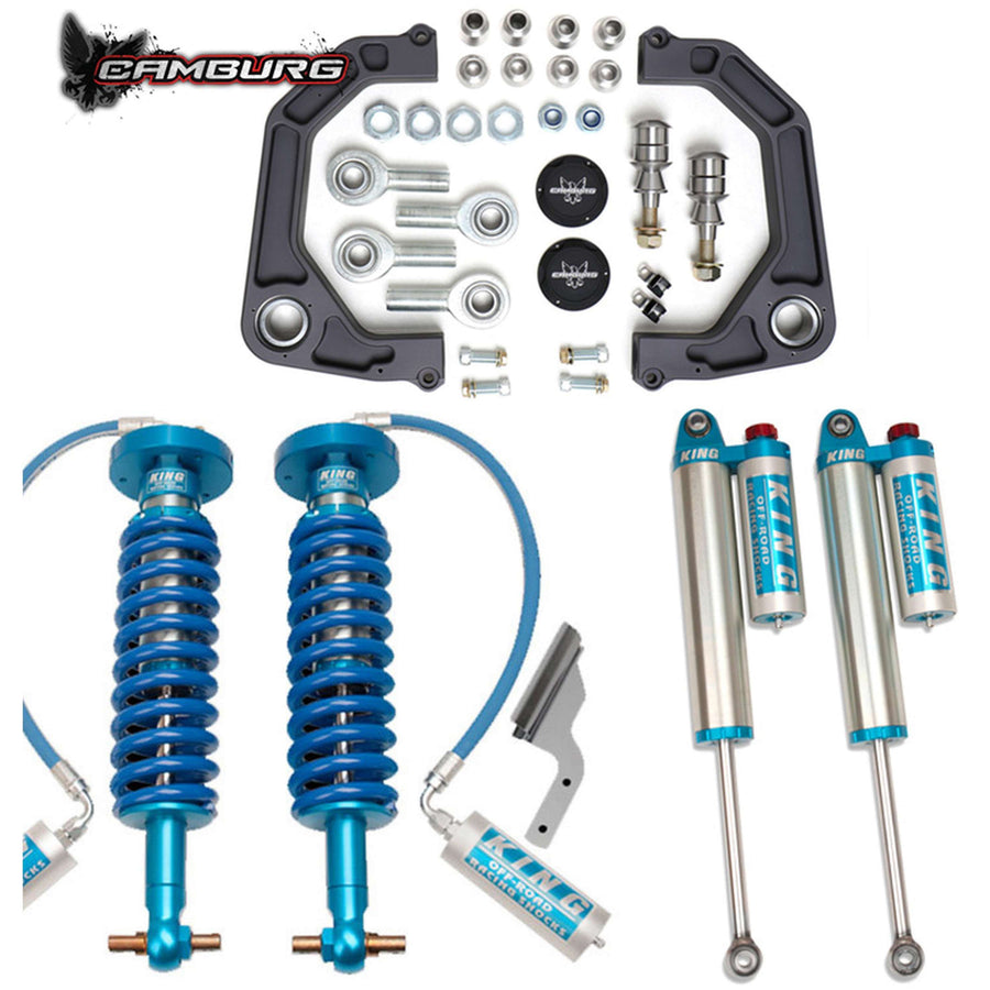 Camburg Engineering 2WD 2021-2024 Ford F-150 Excludes Raptor King 2.5 KINETIK Series Lift Kit CAM-110222-K for the Ford F-150, Ford Raptor