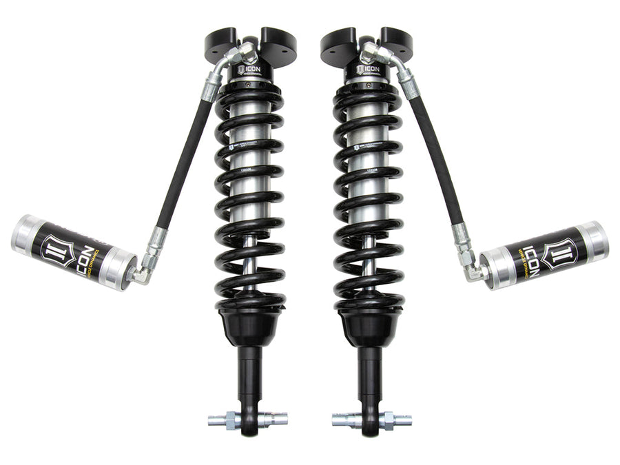 ICON 2019-2026 Chevrolet Silverado1500/GMC Sierra 1500, 1.5-3.5” Lift, Front, V.S. 2.5 Series Coilover Kit, Extended Travel, Remote Reservoir, Pair for Chevrolet Silverado