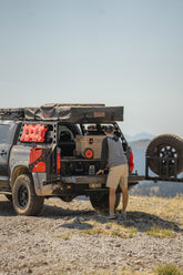 Toyota Tundra Swing Arm Rear Bumper | 2014-2021 for Toyota Tundra
