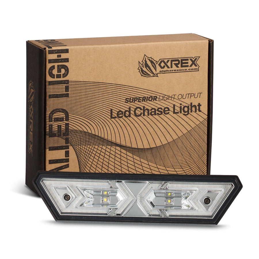 AlphaRex Arrow-X Multi-functional Off-Road Chase Light - Clear | AlphaRex