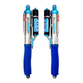 King Shocks 3.0 Performance w/ Fin Piggyback Reservoir Adjustable Shocks Rear Pair for 2010-2014 Ford Raptor 4WD for Ford Raptor