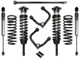 ICON 2010-Up Lexus GX460, 0-3.5" Lift, Stage 2 Suspension System, Tubular UCA for Lexus GX460