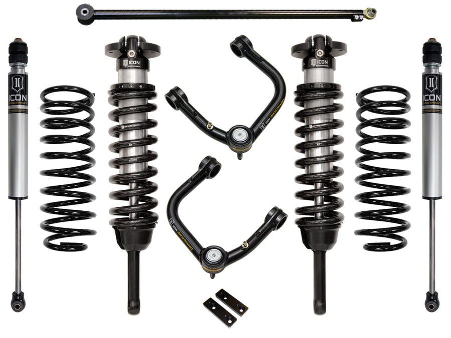 ICON 2010-Up Lexus GX460, 0-3.5" Lift, Stage 2 Suspension System, Tubular UCA for Lexus GX460