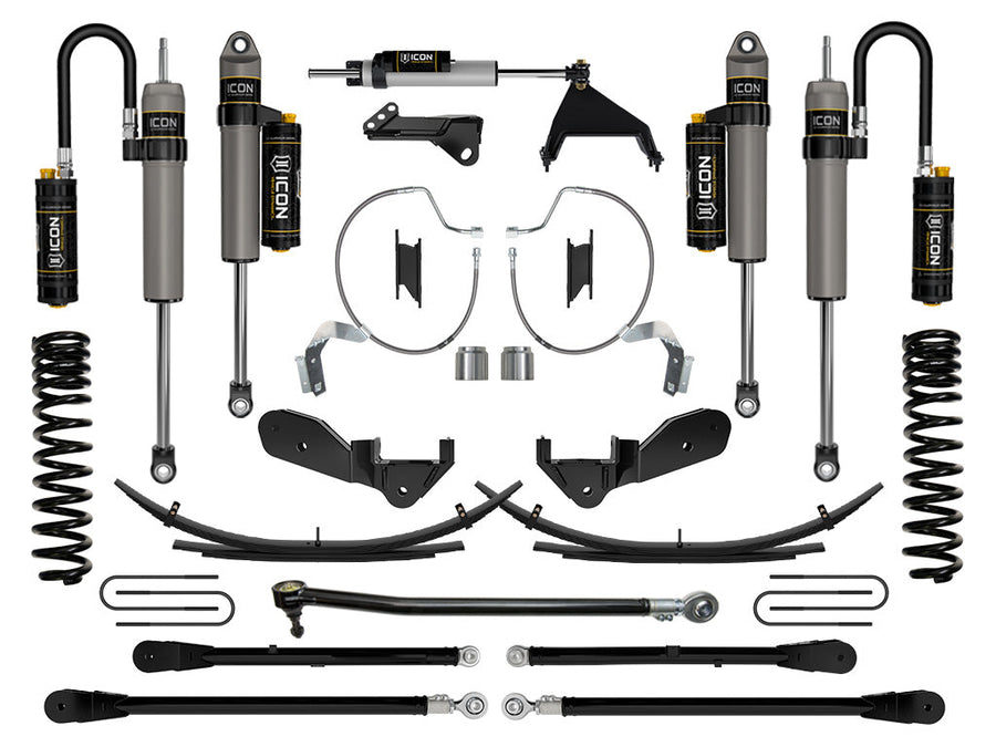 ICON 2023-2025 Ford F-250/F-350 Super Duty 4WD, Gas, 4.5" Lift, Stage 7 Suspension System w/ Expansion Packs for Ford Super Duty