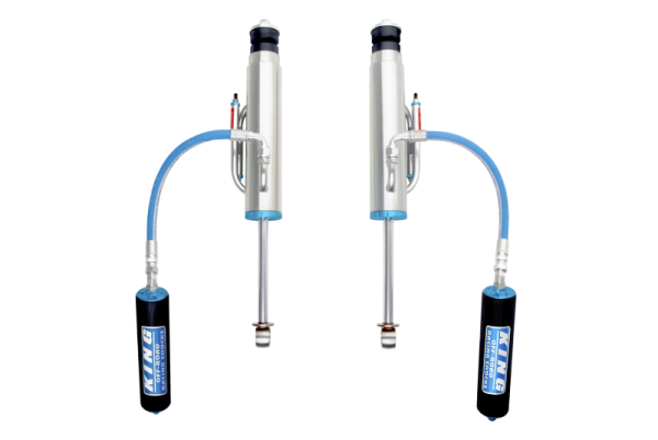 King Shocks 3.0 Race w/ 2 Tube Bypass Remote Reservoir Shocks Rear Pair for 2008-2020 Toyota Land Cruiser 200 for Toyota Land Cruiser