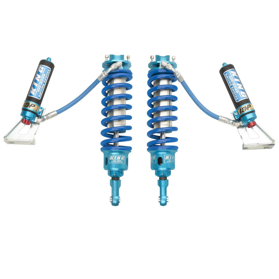 King Shocks 3.0 Performance Coilovers w/ Adjustable Remote Reservoir Front Pair for 2005-2023 Toyota Tacoma 4WD w/UCA for Toyota Tacoma