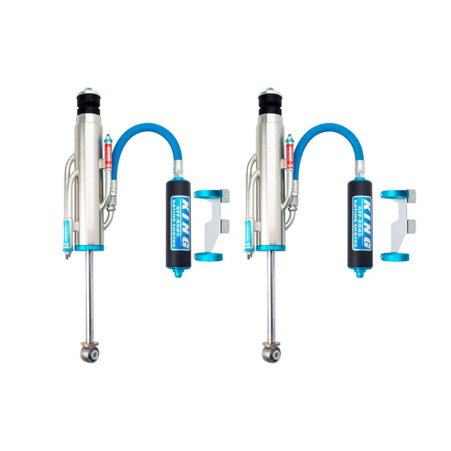King Shocks 3.0 Performance w/ Remote Reservoir Shocks Rear Pair for 2007-2021 Toyota Tundra 4WD for Toyota Tundra