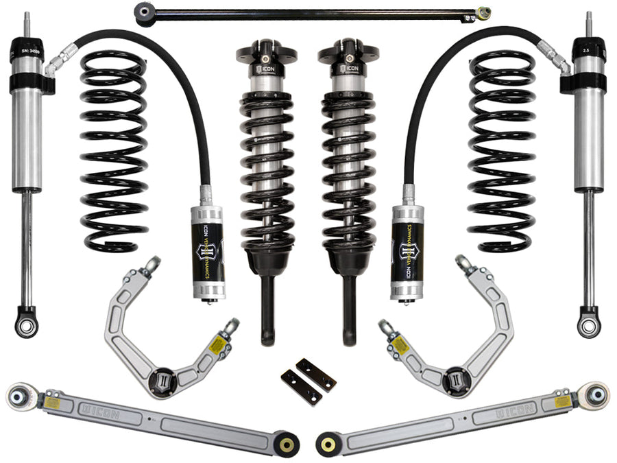 ICON 2010-Up Lexus GX460, 0-3.5" Lift, Stage 4 Suspension System, Billet UCA for Lexus GX460