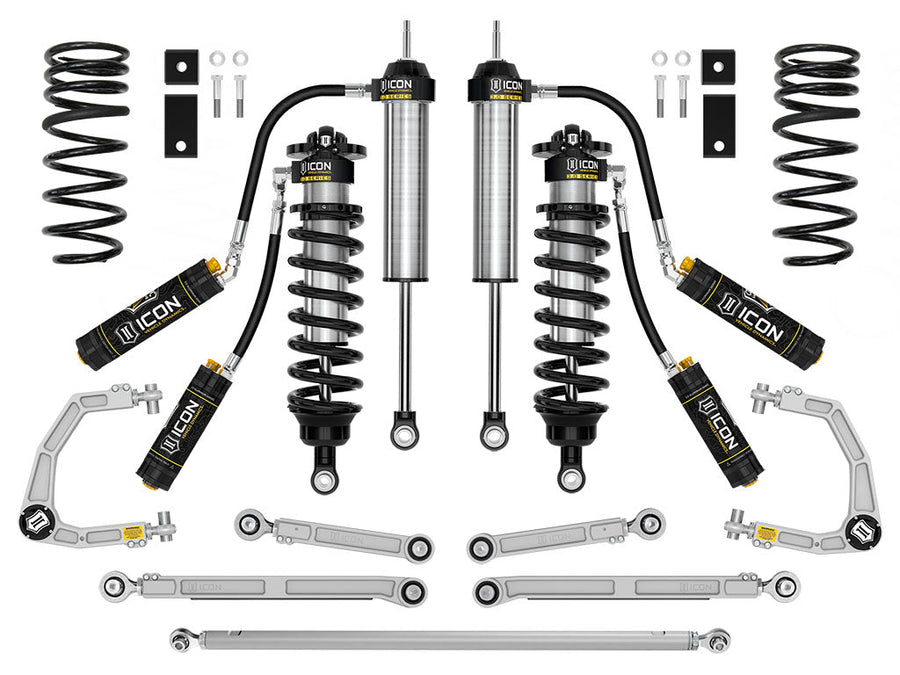 ICON 2023-2025 Toyota Sequoia, 3-4.25" Lift, Stage 2 (TRD), 3.0 Suspension System, Billet, CDCV for Toyota Sequoia