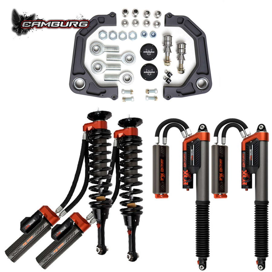 Camburg Engineering 2019-2020 Ford F-150 Raptor FOX 3.0 Live Valve KINETIK Series Lift Kit CAM-110185-K for the Ford F-150, Ford Raptor