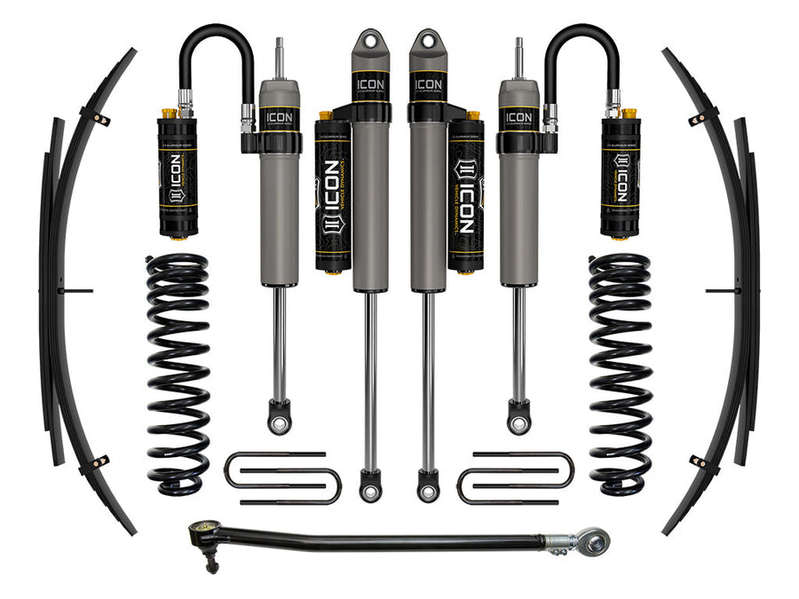 ICON 2017-2019 Ford F-250/F-350 4WD Diesel, 2.5" Lift, Stage 4 Suspension System w/ Expansion Packs for Ford Super Duty