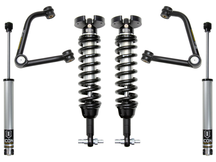 ICON 2019-2026 Chevrolet Silverado 1500/GMC Sierra 1500, 1.5-3.5" Lift, Stage 2 Suspension System, Tubular for Chevrolet Silverado