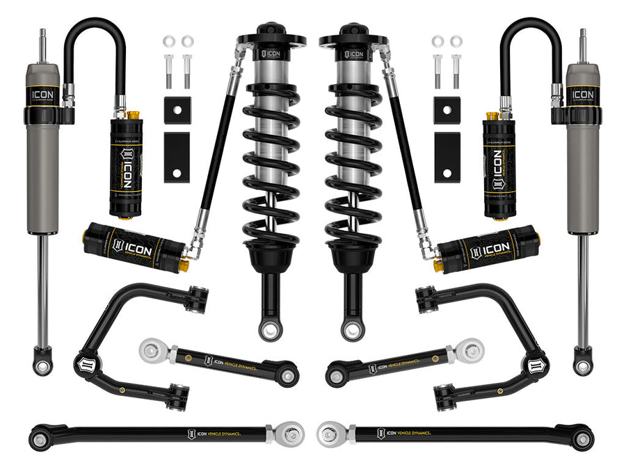 ICON 2022-2025 Toyota Tundra, 2-3.5" Lift, Stage 10, 2.5 Suspension System, Tubular, CDCV for Toyota Tundra