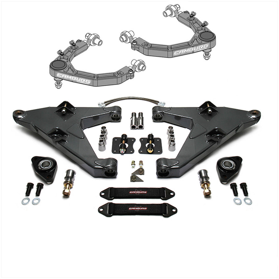Camburg Engineering 2WD/4WD 2007-2021 Toyota Tundra Gray KINETIK Series Long Travel Kit CAM-310018-K-GRY for the Toyota Tundra