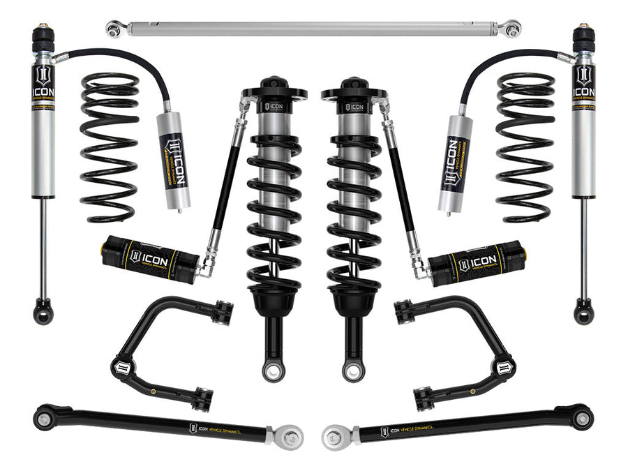 ICON 2025 Toyota 4Runner 2WD, 1.25-3" Lift, Stage 4 Suspension System, Tubular for Toyota 4Runner