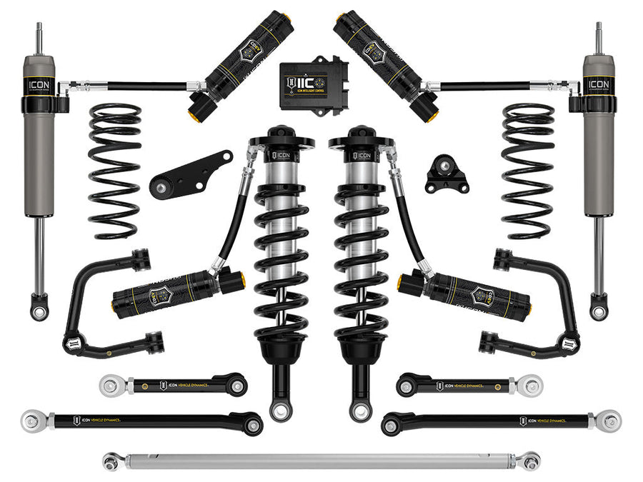 ICON 2025-2026 Toyota 4Runner 4WD, 1.25-3" Lift, Stage 14 Suspension System, Tubular for Toyota 4Runner