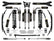 ICON 2023-2025 Ford F-250/F-350 Super Duty 4WD, 2.5-3" Lift, Stage 5 Coilover Conversion System with Radius Arms and Expansion Packs for Ford Super Duty