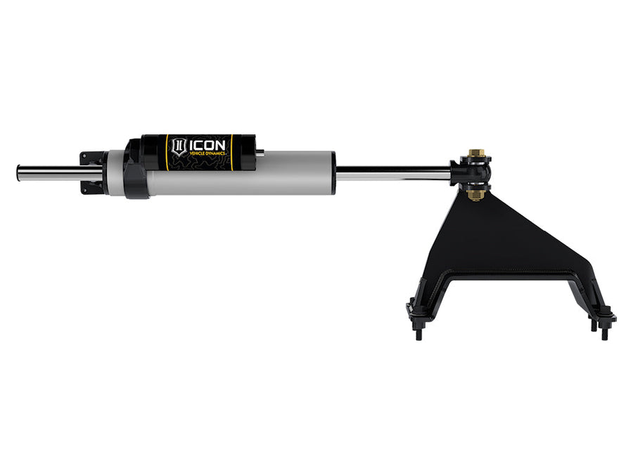 ICON 2023-2025 F-250/F-350 Ford Super Duty 4WD, 2.5 Centerline Steering Stabilizer Kit, Piggyback Reservoir for Ford Super Duty