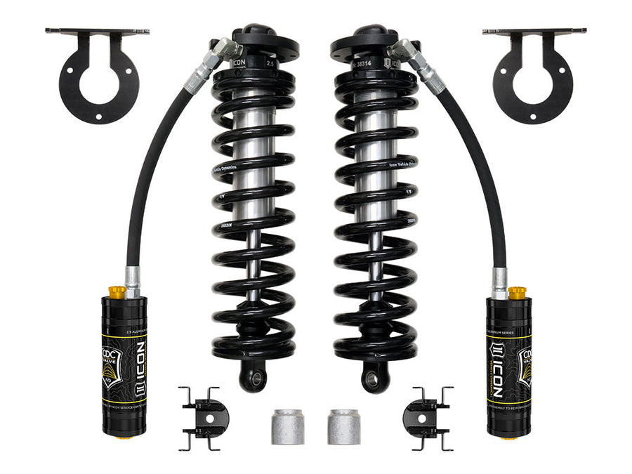 ICON 2023-2025 Ford F-250/F-350 Super Duty 4WD, 2.5-3” Lift, V.S. 2.5 Series Coilover Conversion Kit, Remote Reservoir w/ CDCV for Ford Super Duty
