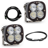 Jeep JL/JT XL80 Bumper Light Kit - Jeep 2020-2026 Gladiator; 2018-2026 Wrangler JL; NOTE: w/ OE Steel Bumper Driving/Combo Clear