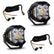 Jeep JL/JT LP4 Pro Bumper Light Kit - Jeep 2020-2026 Gladiator; 2018-2026 Wrangler JL; NOTE: w/ OE Steel Bumper Driving/Combo Clear