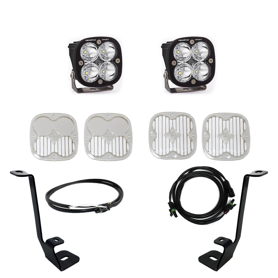 Ford Squadron Sport A-Pillar Light Kit - Ford 2021-23 F-150 Spot Clear