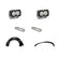 Ford S2 Sport Dual Reverse Light Kit - Ford 2017-22 F-250 Super Duty; 2017-22 F-350 Super Duty Wide Cornering Clear