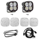Ford XL80 A-Pillar Light Kit - Ford 2021-2026 Bronco; 2022-2026 Bronco Raptor Driving/Combo Clear