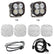 Ford XL80 A-Pillar Light Kit - Ford 2021-2026 Bronco; 2022-2026 Bronco Raptor Driving/Combo Clear
