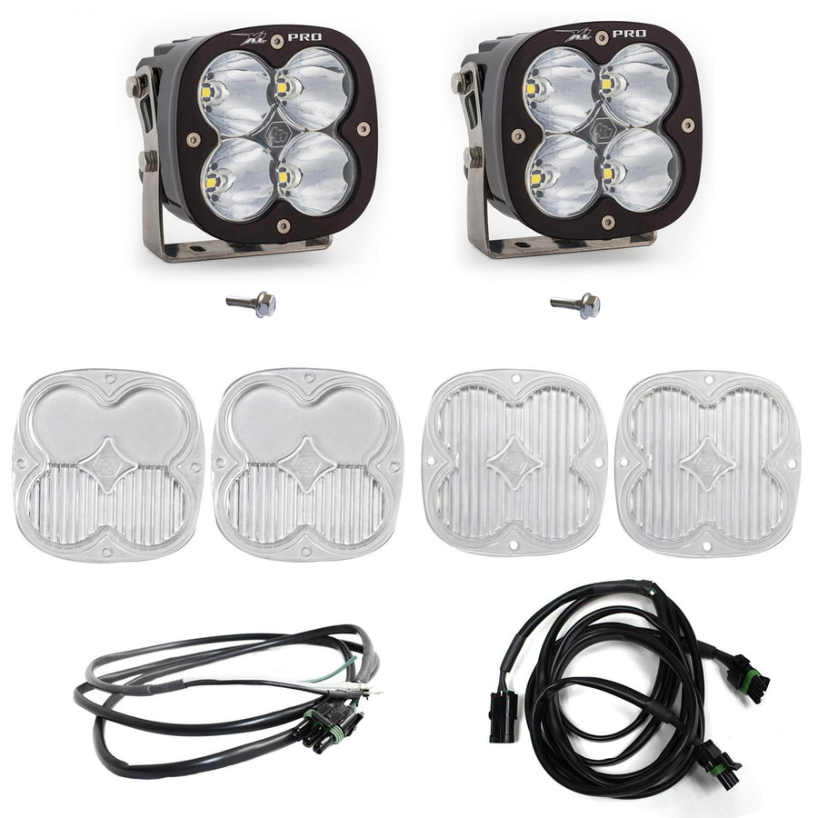 Ford XL Pro A-Pillar Light Kit - Ford 2021-2026 Bronco; 2022-2026 Bronco Raptor Spot Clear